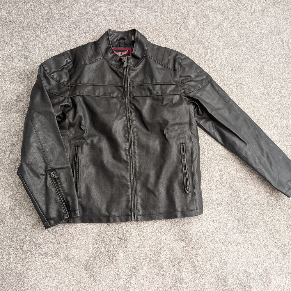 Wilsons Leather Men's Black Lightweight Jacket